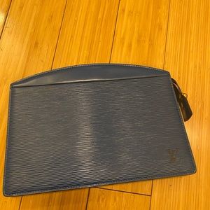 Louis Vuitton Epi leather clutch